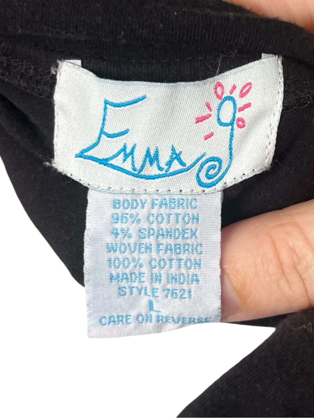Emma G Hooded Knit Top Lightweight Sweater Lagenlook Art to Wear Size Large